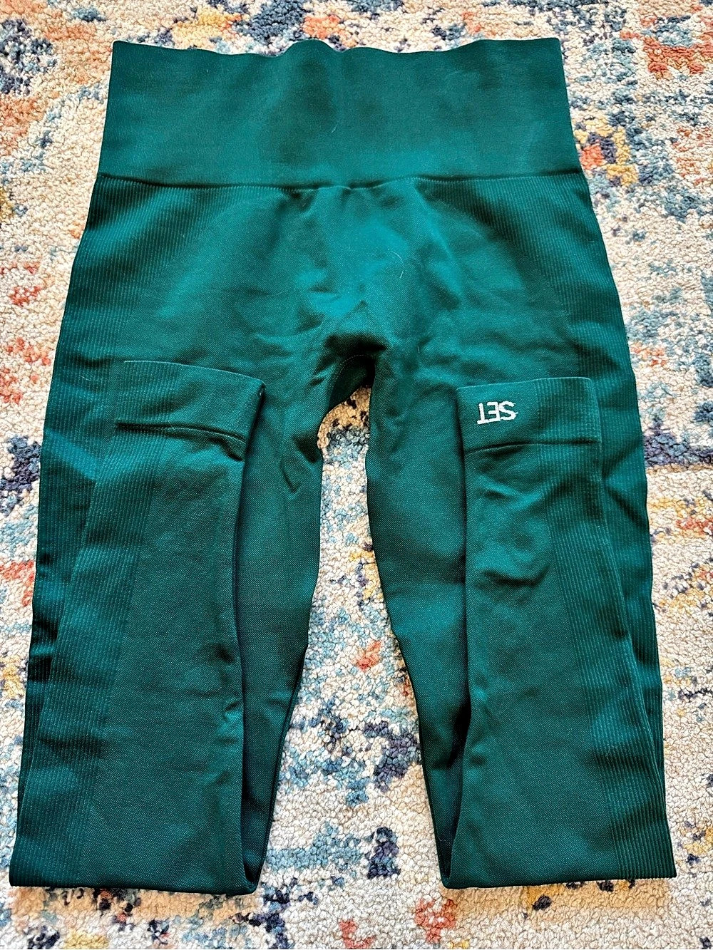 Set Active Leggings Green Medium